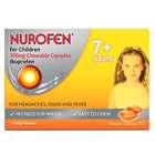 Nurofen For Children Orange Flavoured Chewable Capsules 12