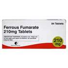 Ferrous Fumarate 210mg Tablets 84
