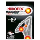 Nurofen Muscle & Back Pain Relief Heat Patches - 2 Large Patches.