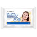  Numark 3 in 1 Facial Cleansing Wipes - 25