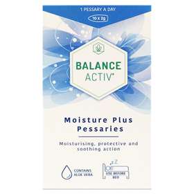 Balance Activ Moisture Plus Pessaries 10