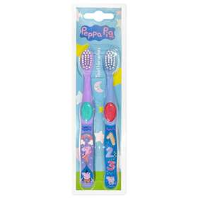 Peppa Pig Twin Pack Toothbrushes