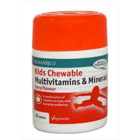 Numark Kids Chewable Multivitmains & Minerals Berry Flavour - 30 Tablets