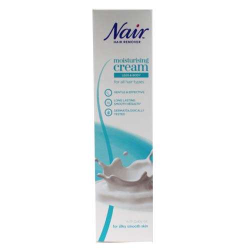 Nair Hair Remover Moisturising with Baby Oil 80ml
