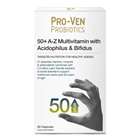 ProVen Probiotics 50+ A-Z Multivitamins With Acidophilus & Bifidus - 30 Capsules