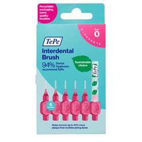 TePe Interdental Brush - Pink - Size 0 - 6pcs