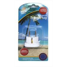 Sure Travel European Travel Plug