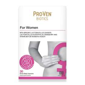 ProVen Probiotics Womens Lactobacillus & Biffidus With Cranberry - 30 Capsules