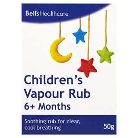 Bells Healthcare Childrens Vapour Rub 6plus Months - 50g