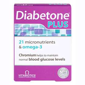 Vitabiotics Diabetone Plus Omega-3 - 56 Capsules