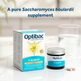 Optibac Probiotics Saccharomyces Boulardii - 40 Capsules