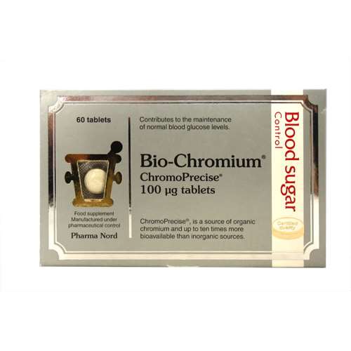 Bio-Chromium ChromoPrecise Blood Sugar Control - 60 100&micro;g Tablets