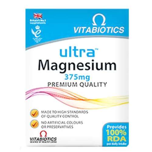 Click to view product details and reviews for Vitabiotics Ultra Magnesium 375mg 60.