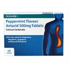 Numark Peppermint Flavour Antacid 500mg - 48 Tablets