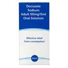 Docusate Sodium Adult-50mg/5ml Oral Solution 300ml