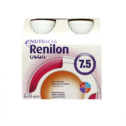 Nutricia Renilon 7.5 - Caramel Flavour - 4 x 125ml