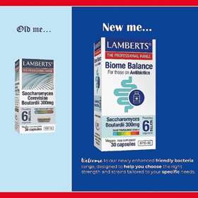 Lamberts Biome Balance For Those On Antibiotics300mg 30 Capsules