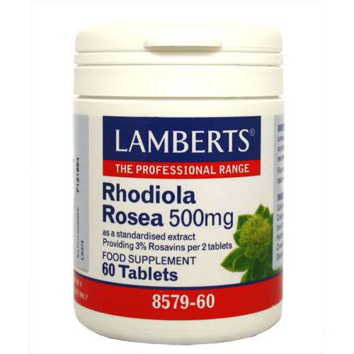Lamberts Rhodiola Rosea 500mg - 60 Tablets