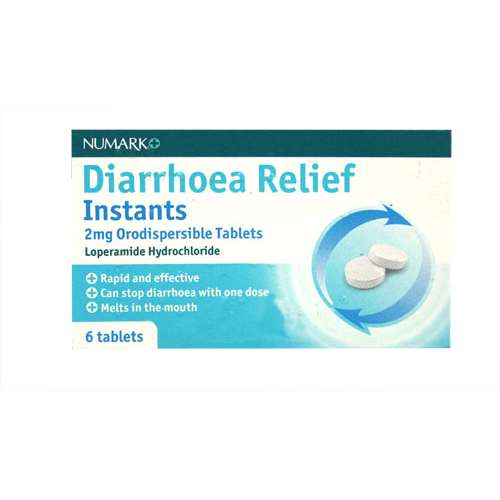 Loperamide Diarrhoea Relief Instants 6