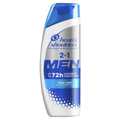 Head and Shoulders Men 2 in 1 Total Care Shampoo 225ml