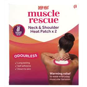 Deep Heat Muscle Rescue Neck and Shoulder Heat Patch 2
