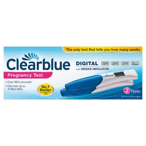 Clearblue Digital Pregnancy Test 2 Tests