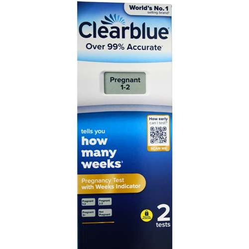 Click to view product details and reviews for Clearblue Digital With Weeks Indicator Pregnancy Test 2 Tests. Click to view product details and reviews for Clearblue Digital With Weeks Indicator Pregnancy Test 2 Tests.