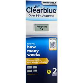 Clearblue Digital with Weeks Indicator Pregnancy Test 2 Tests