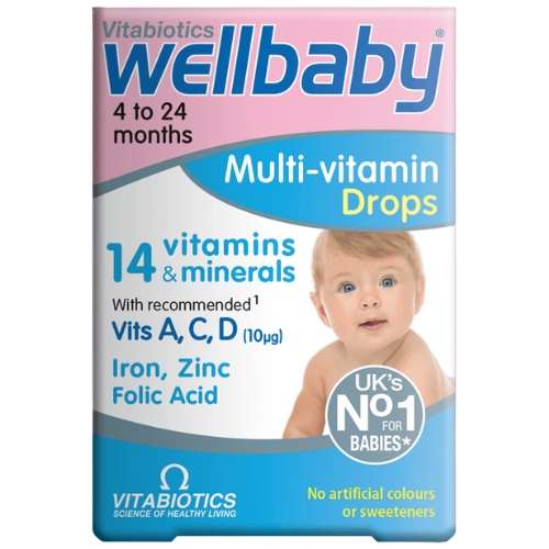 Click to view product details and reviews for Vitabiotics Wellbaby Multi Vitamin Drops 30ml.