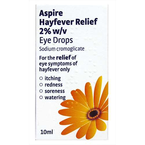 Aspire Allergy Relief Eye Drops 10ml