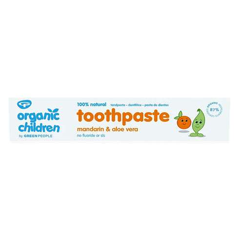 Click to view product details and reviews for Organic Children Mandarin And Aloe Vera Toothpaste 50ml No Flouride.