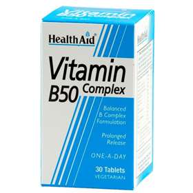 HealthAid Vitamin B50 Complex 30