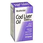 HealthAid Cod Liver Oil 1000mg 60 Capsules