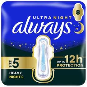 Always Ultra Day and Night Sanitary Towels with Wings 10