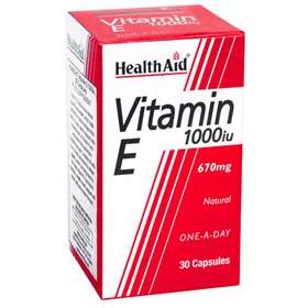 HealthAid Vitamin E 1000iu 60 capsules