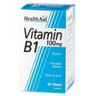 HealthAid Vitamin B1 100mg 90 Tablets