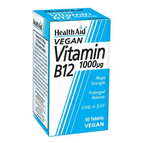 HealthAid Vitamin B12 1000Âµg 50