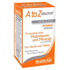 HealthAid A to Z Multivit 30 Tablets