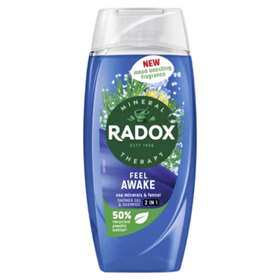 Radox Feel Awake with Fennel & Sea Minerals 2-in-1 Shower Gel 225ml