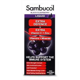 Sambucol Black Elderberry Extra Defence 120ml