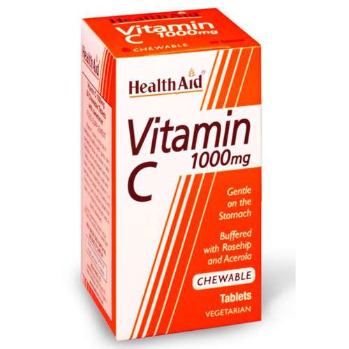 HealthAid Vitamin C 1000mg 60 Tablets