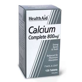 HealthAid Calcium Complete 800mg 120 Tablets