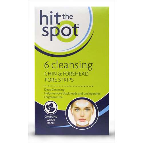Hit the Spot Cleansing Chin and Forehead Pore Strips 6 ExpressChemist