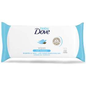 Dove Baby Rich Moisture Wipes 50