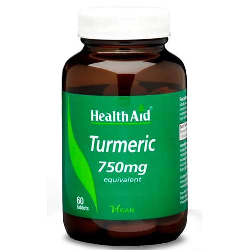 HealthAid Turmeric 750mg 60 Tablets