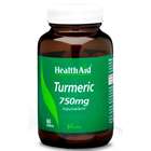 Health Aid Turmeric 750mg 60 Tablets
