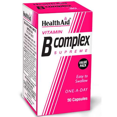 HealthAid Vitmain B Complex Supreme 90 Capsules