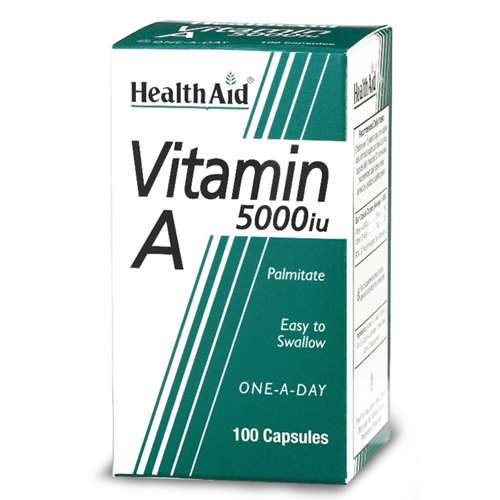 HealthAid Vitamin A 5000iu 100 Capsules