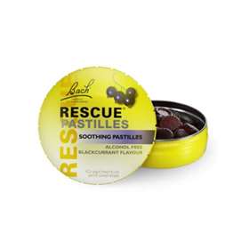 Bach Rescue Pastilles Blackcurrant 50g