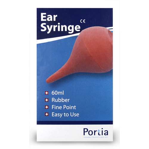 Portia Rubber Ear Syringe